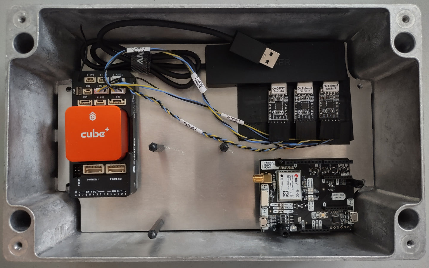 OxChief Raspberry Pi to Cube Autopilot Adapter Set